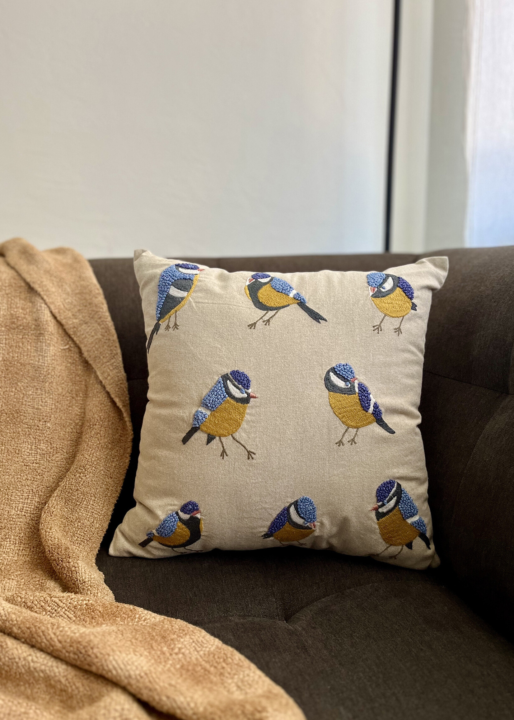 Natural Habitat 16" Song Bird Throw Pillow