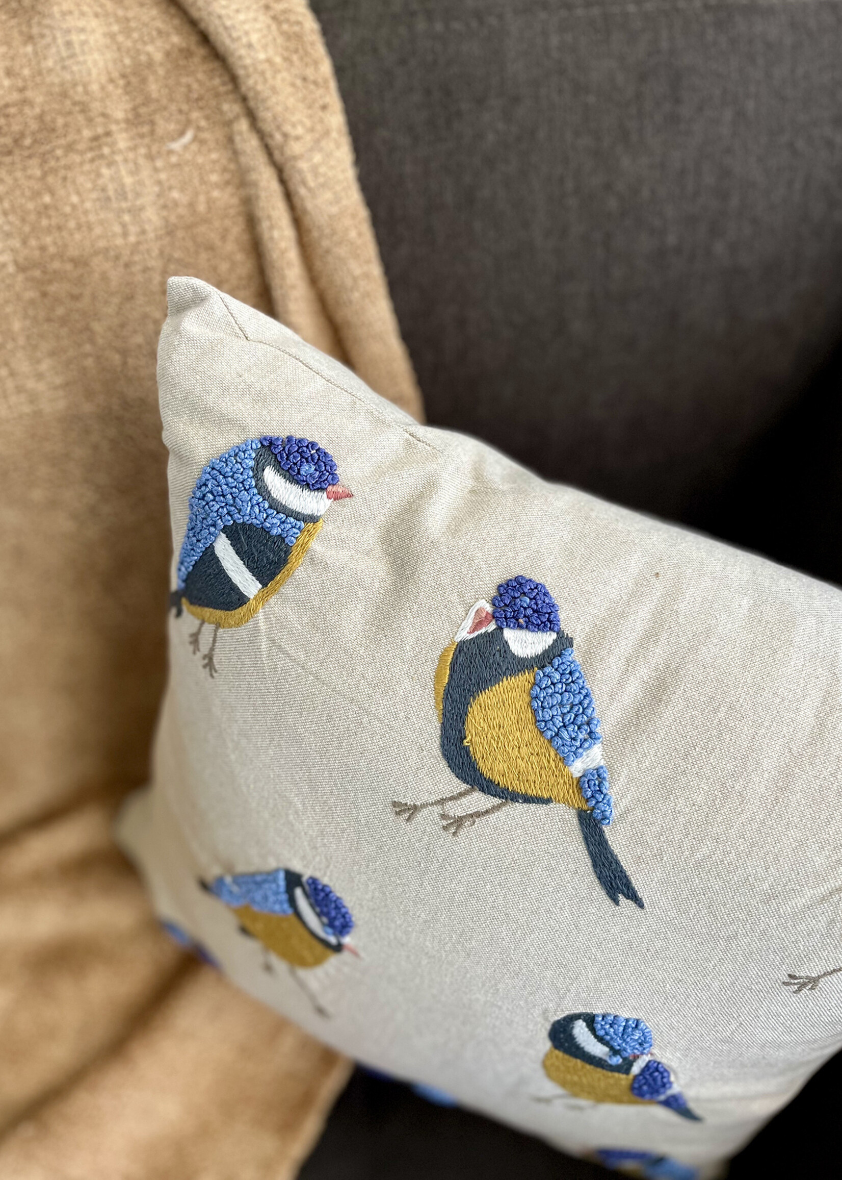 Natural Habitat 16" Song Bird Throw Pillow