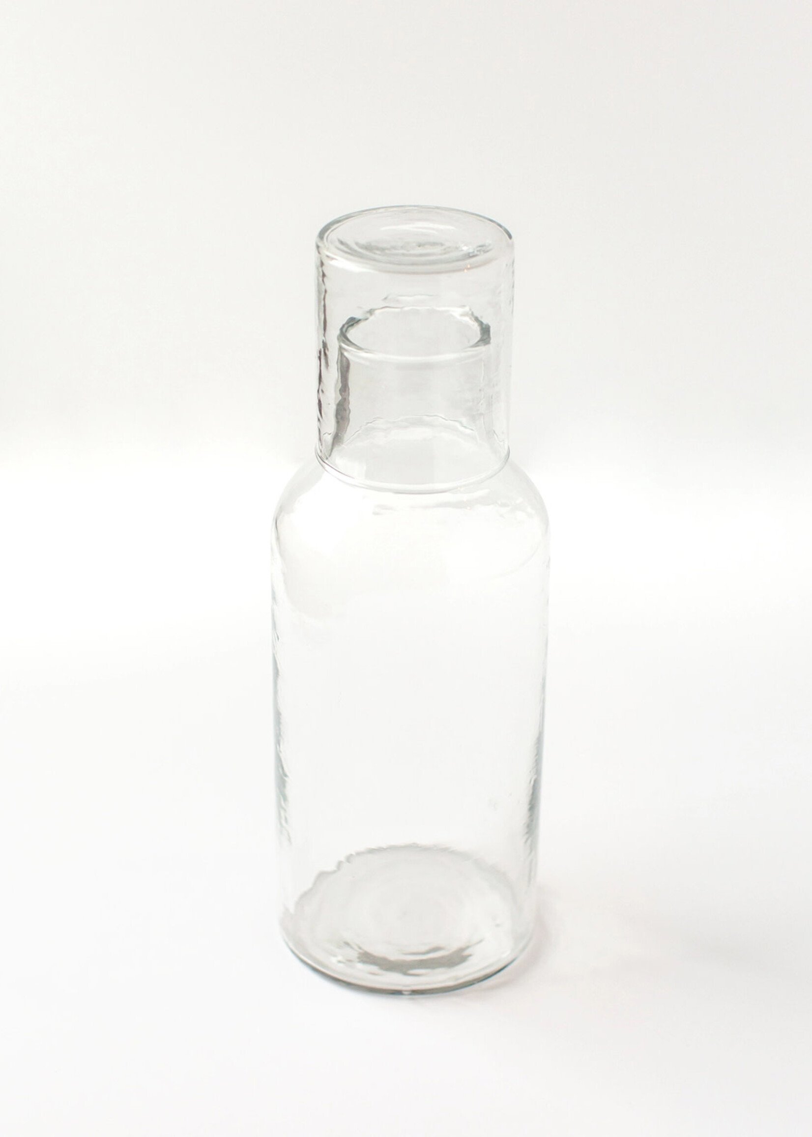 Creative Women Handblown Hammered Glass Carafe