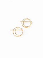 Forai Zomi Open Circle Earrings - 14K Gold Fill