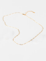 Forai Elizabeth Everyday Paperclip Necklace - 14K Gold Filled