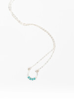 Forai Moab Western Horseshoe Necklace - Sterling Silver Filled