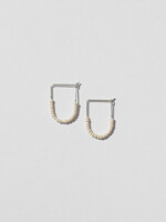 Rover & Kin Dreamscape Mini Drape Oat Earrings