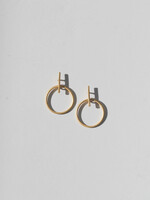 Rover & Kin Luxe Gold Outline Brass Earrings