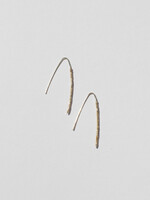 Rover & Kin Gold Beaded Threader Brass Earrings
