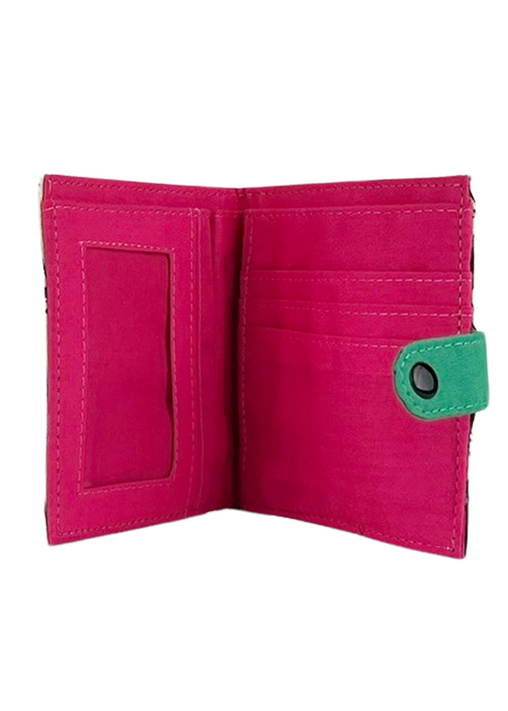 Malia Designs Dog Print Square Wallet
