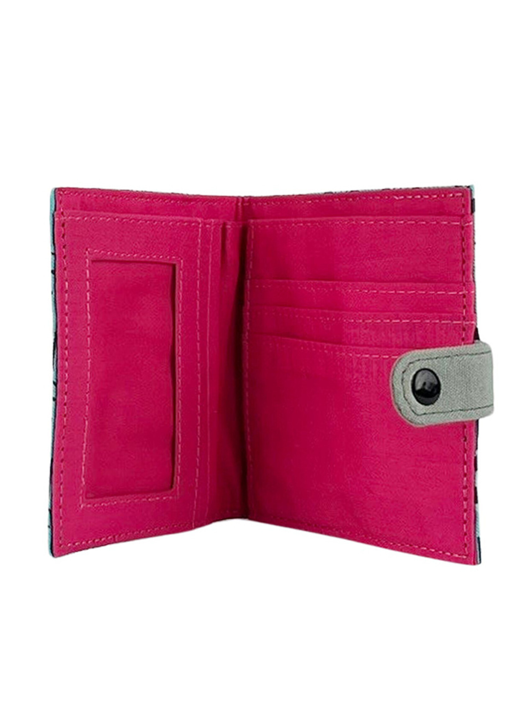 Malia Designs Dog Print Square Wallet
