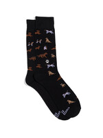 Conscious Step Men's Dog Socks - Paw Parade