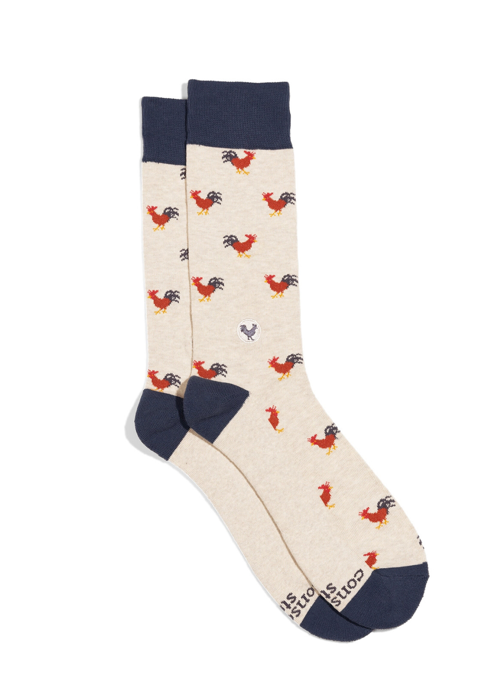 Conscious Step Men's Roosters Socks
