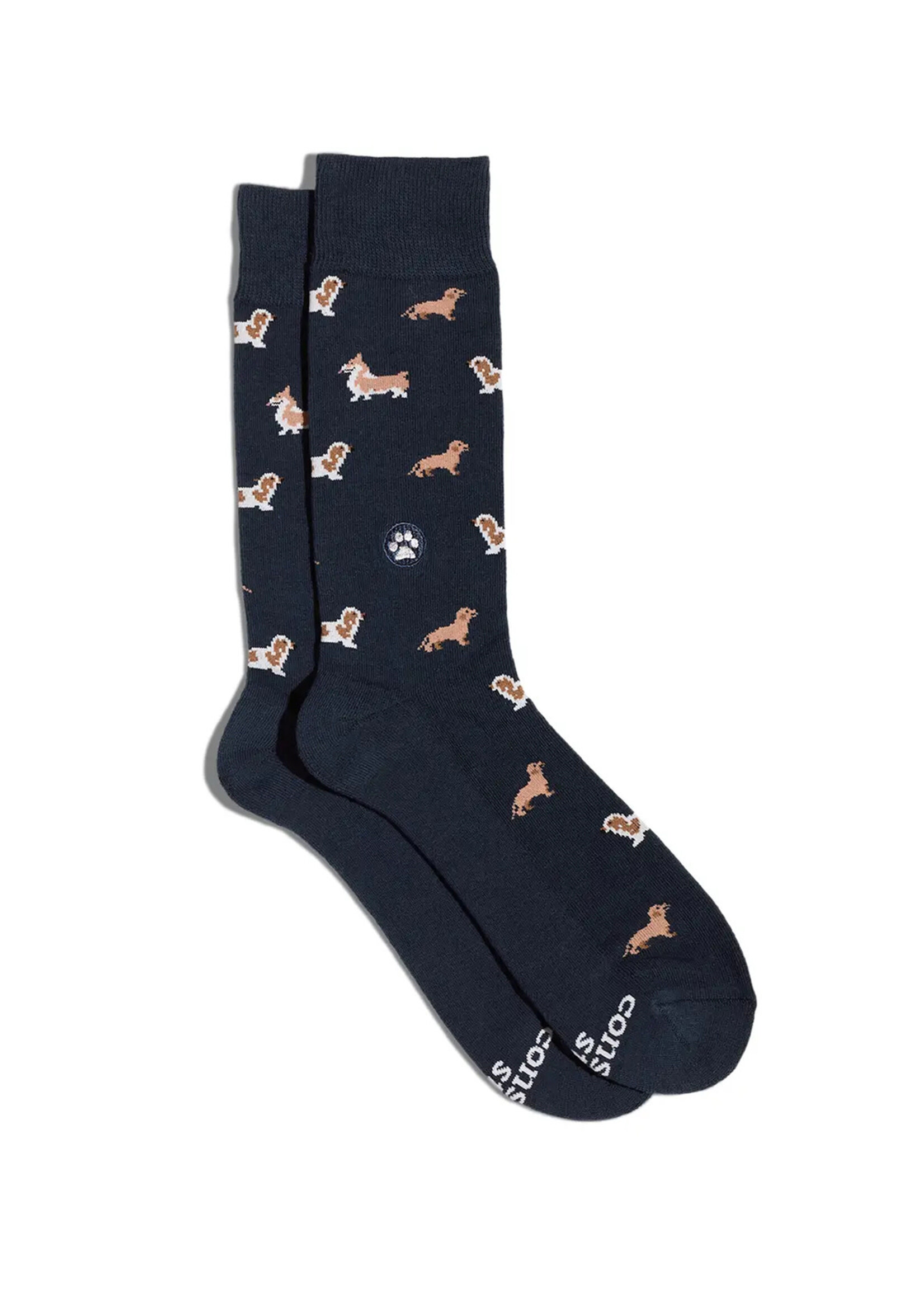 Conscious Step Women's Dog Socks - Low Rider Dogs