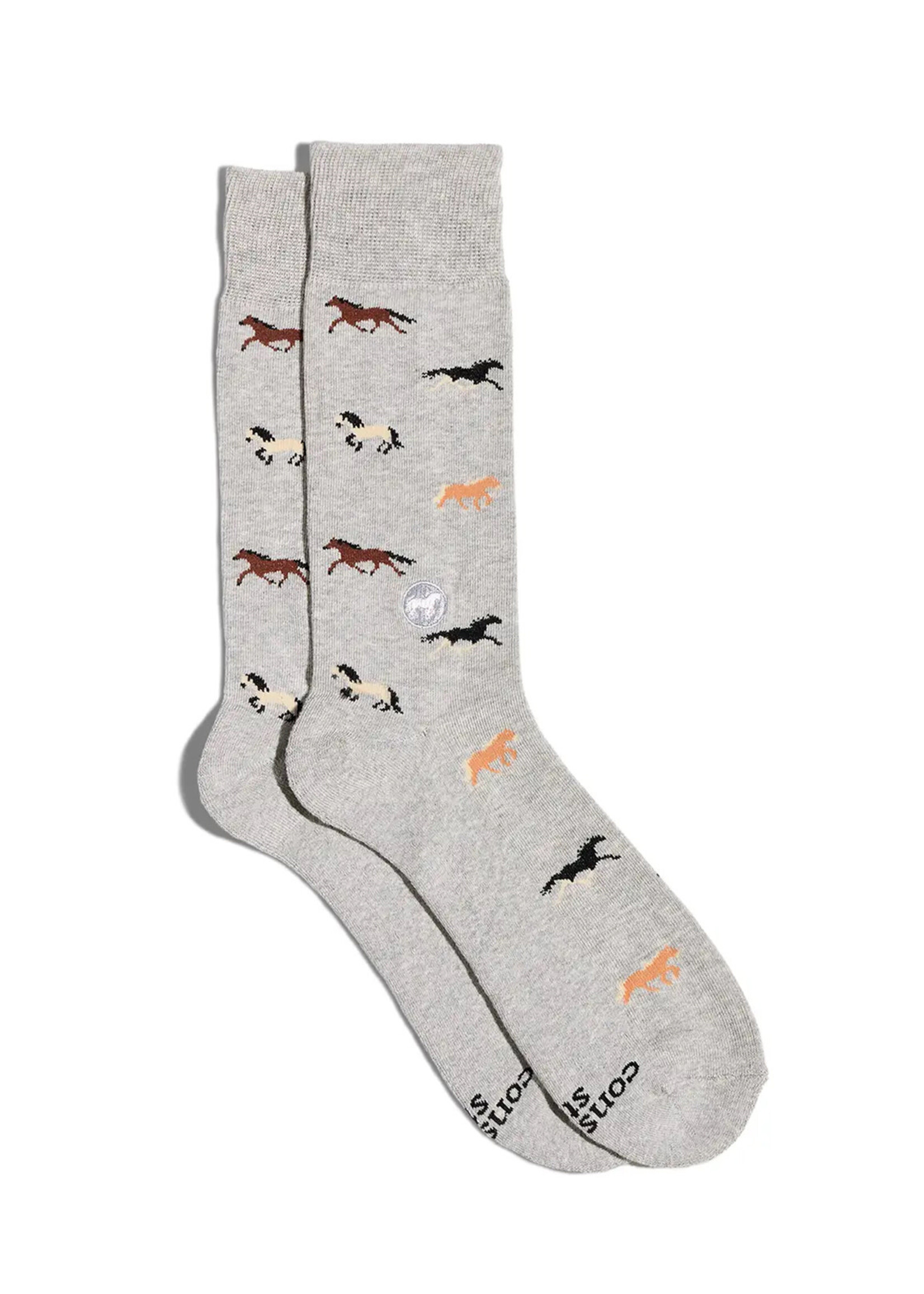Conscious Step Men's Horse Socks
