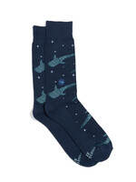 Conscious Step Men's Whale Shark Socks