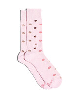 Conscious Step Men's Pink Donut Socks