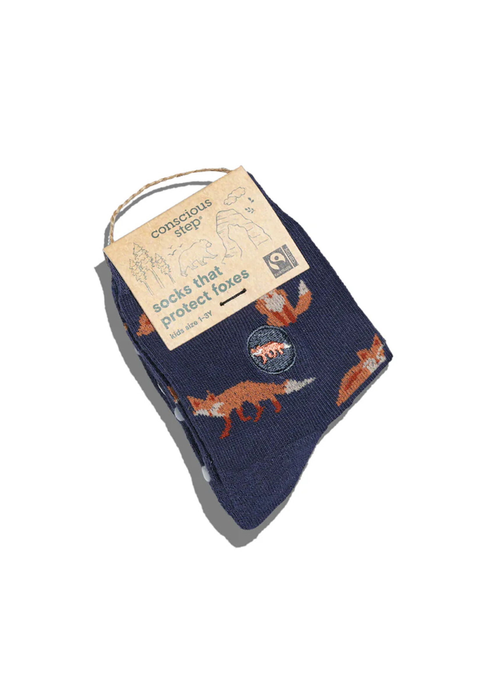 Conscious Step Kid's Fox Socks - Toddler