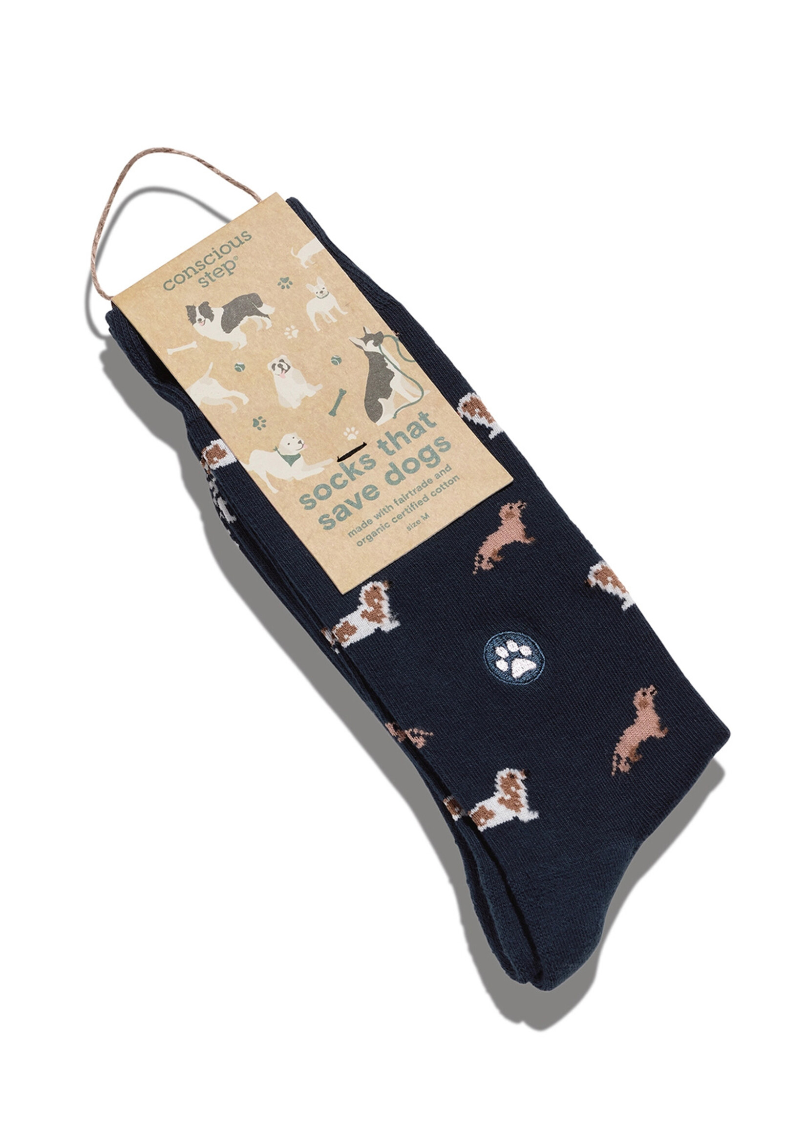 Conscious Step Women's Dog Socks - Low Rider Dogs