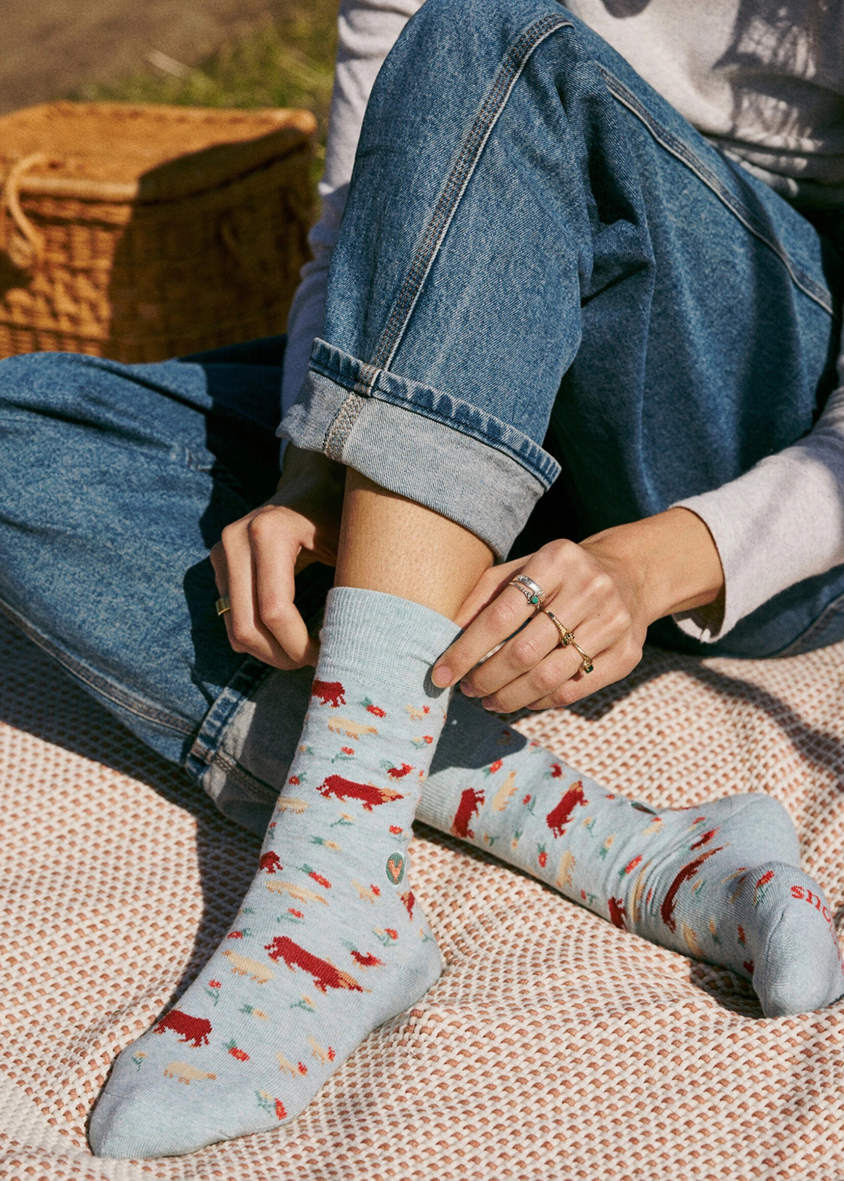 Conscious Step Men's Farm Animal Socks