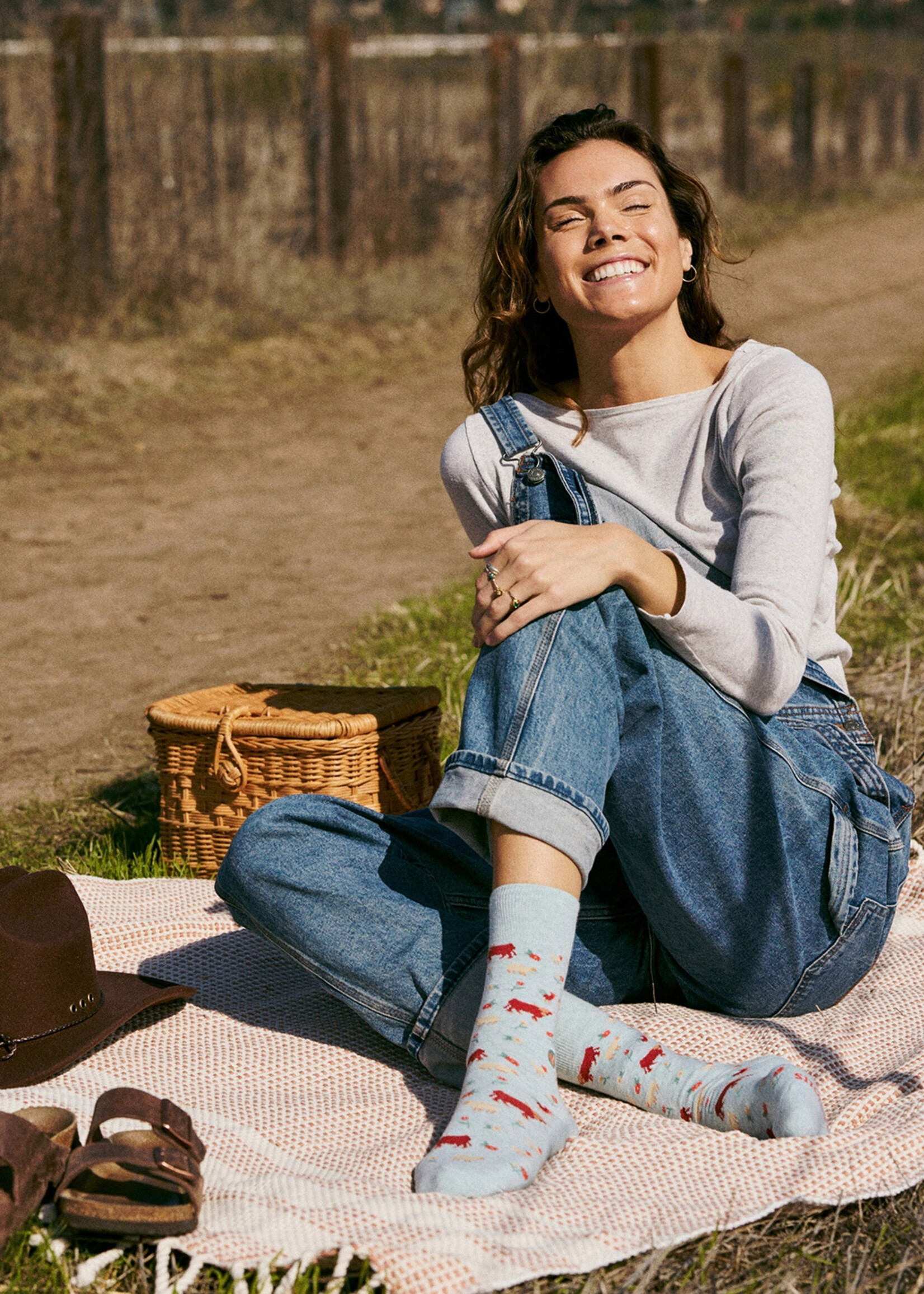 Conscious Step Men's Farm Animal Socks