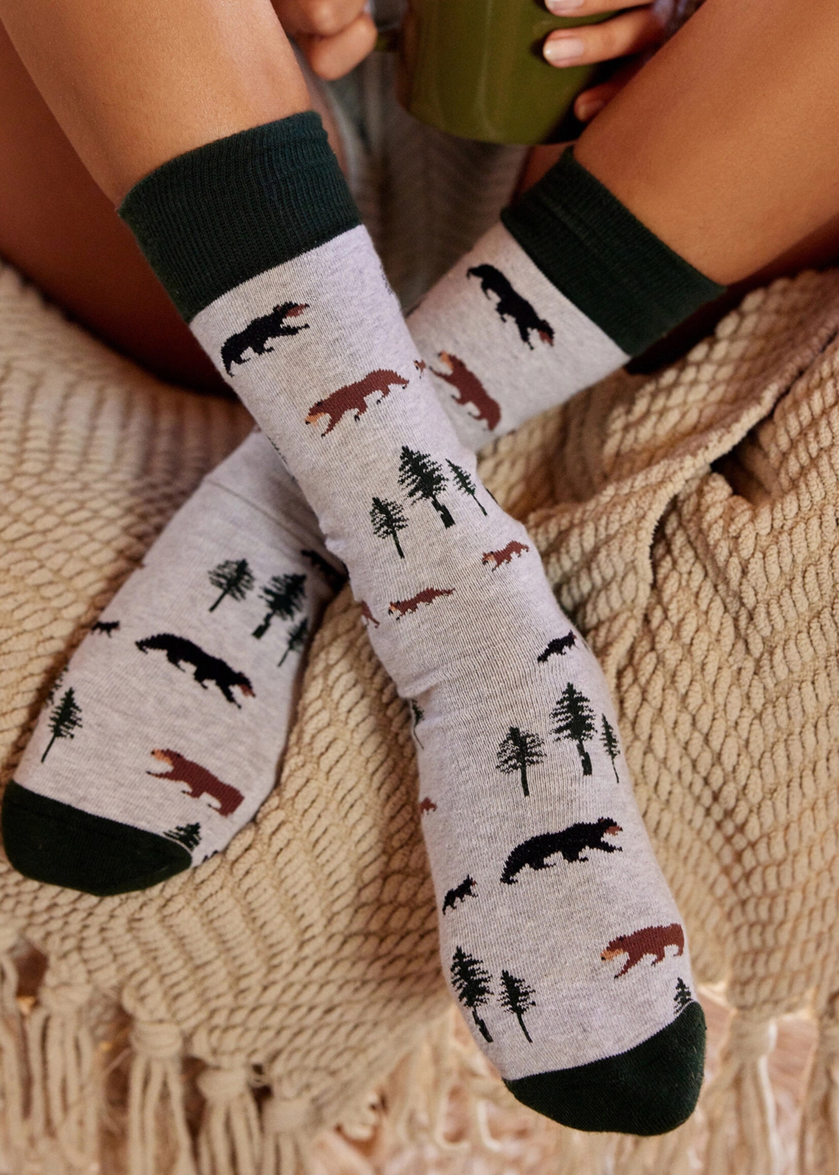 Conscious Step Women's Socks That Protect Bears