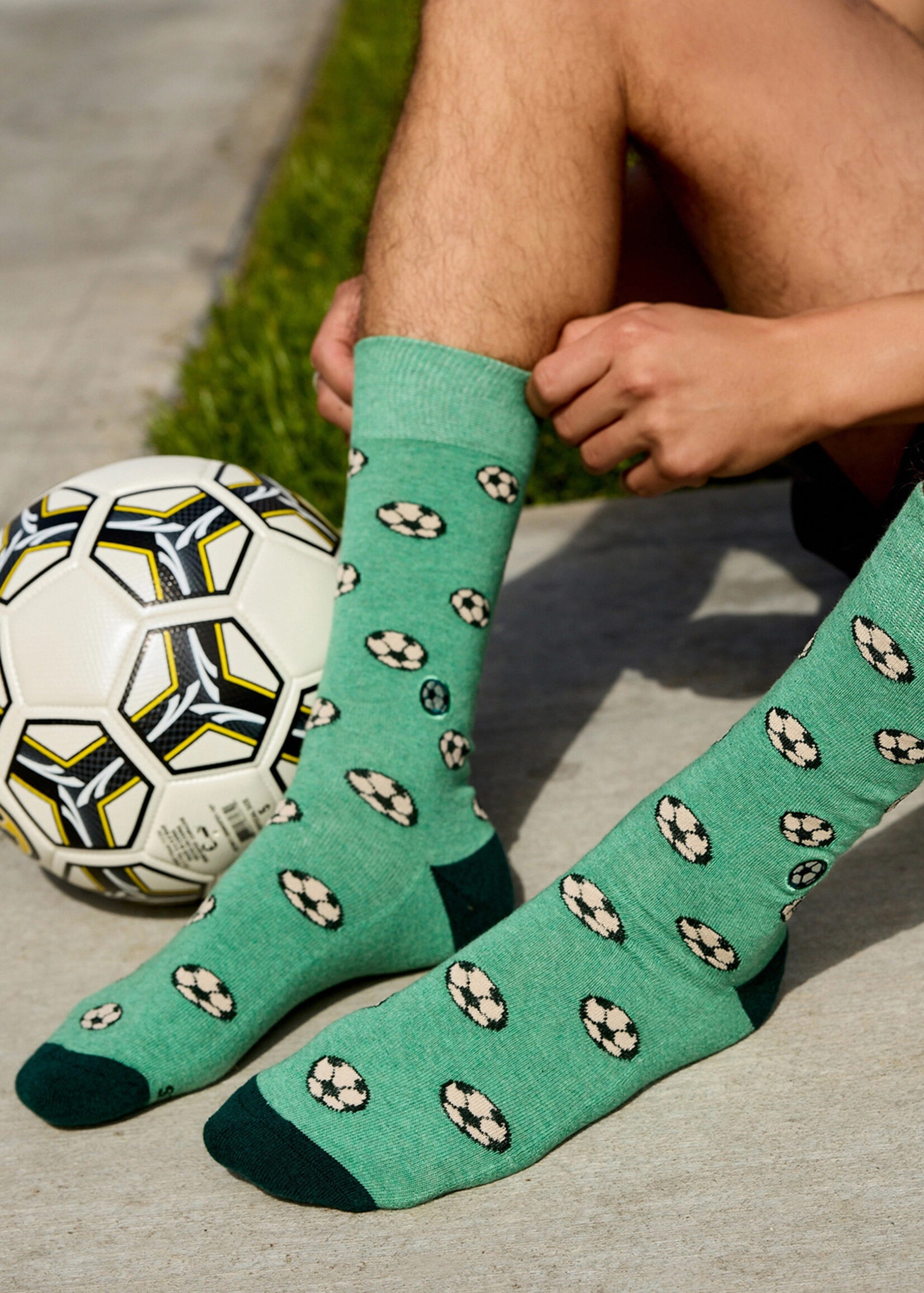 Conscious Step Women's Soccer Ball Socks