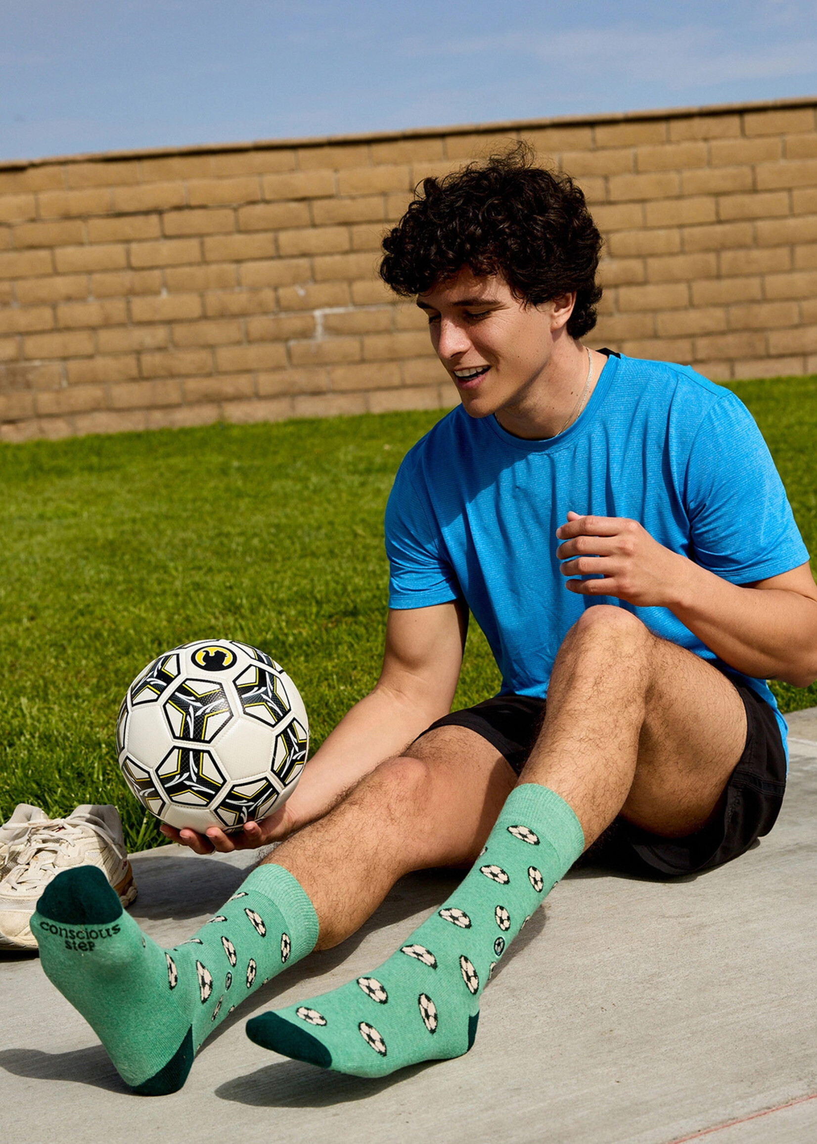 Conscious Step Women's Soccer Ball Socks