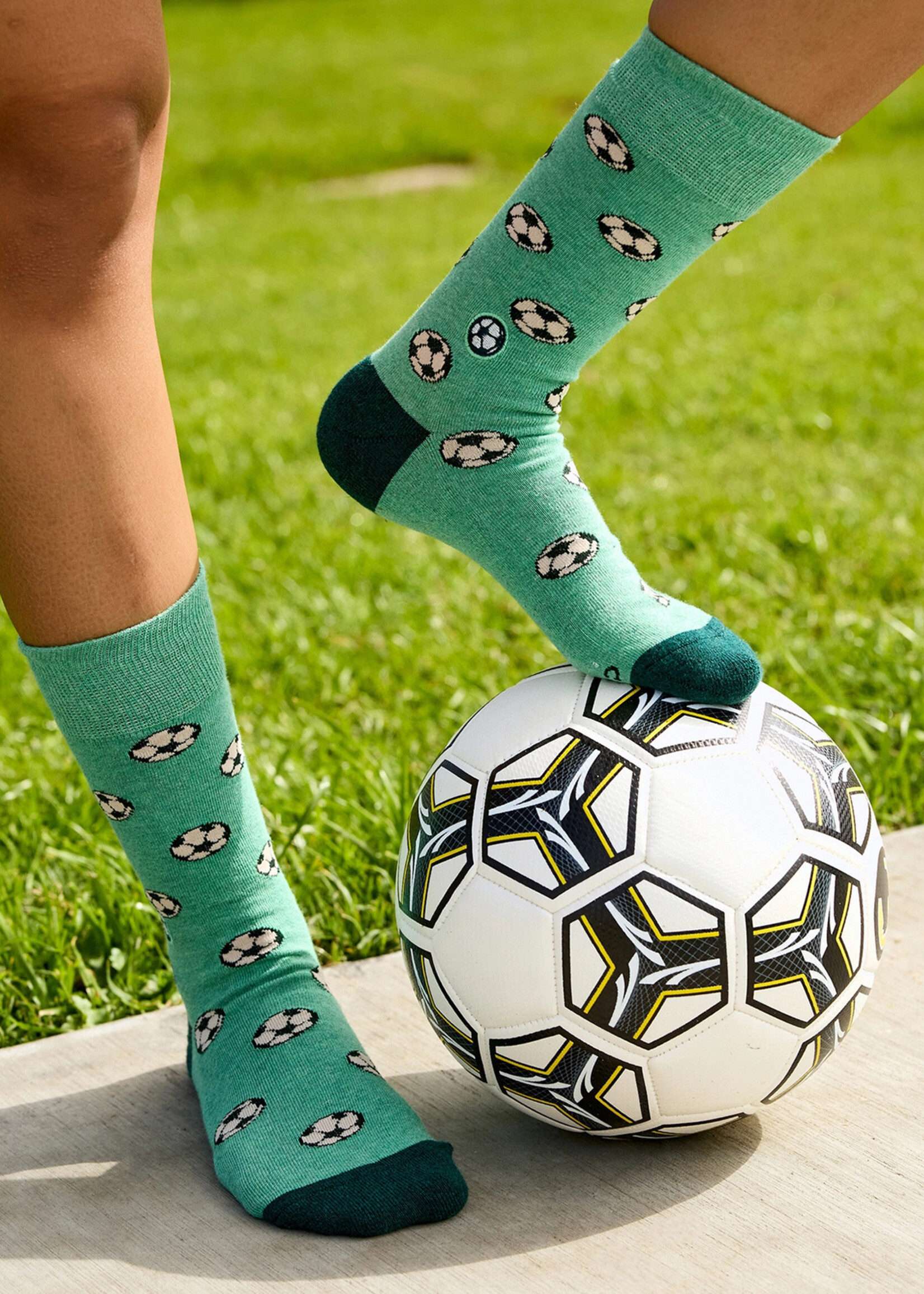 Conscious Step Women's Soccer Ball Socks