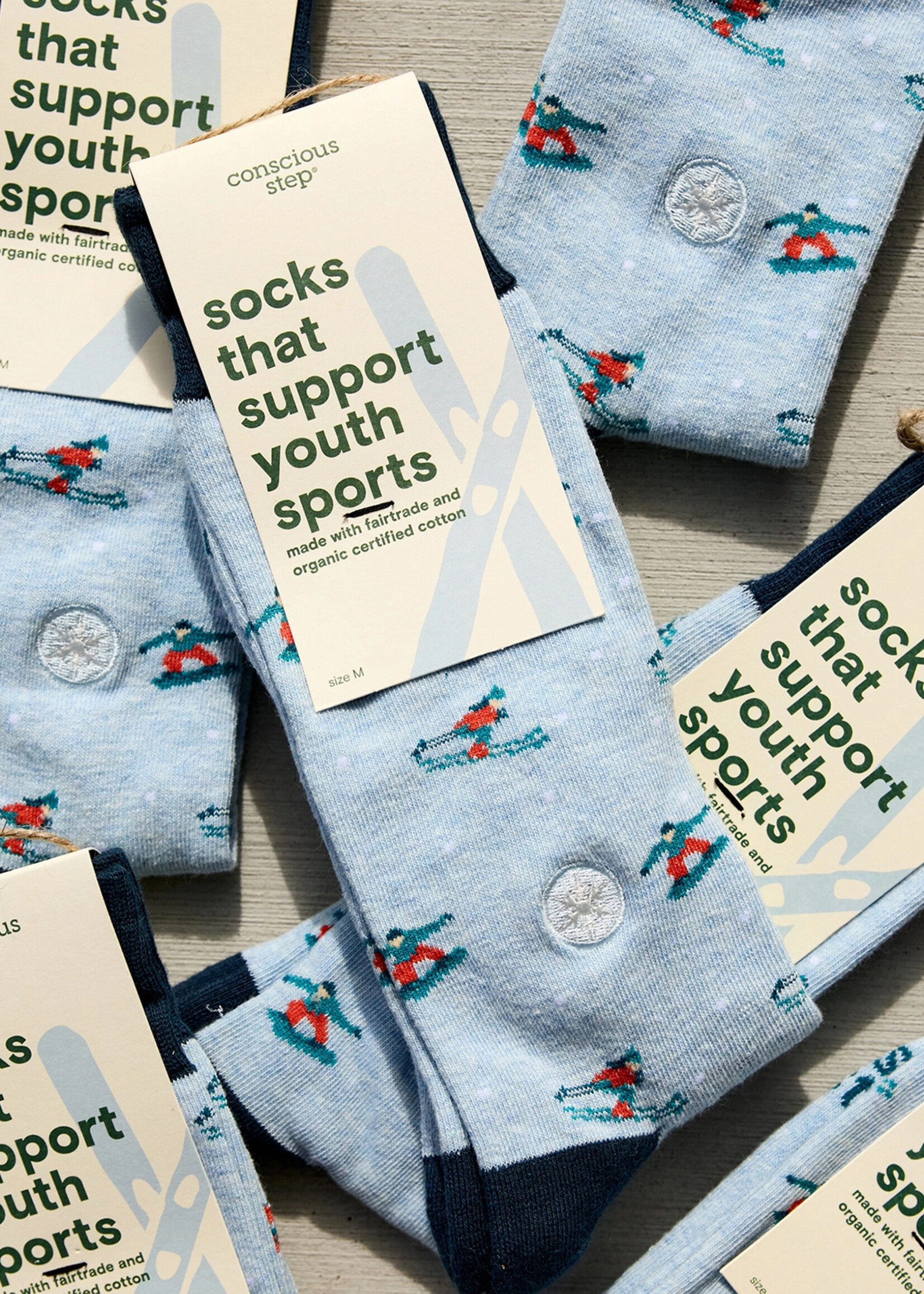 Conscious Step Women's Skiers and Snowboarder Socks