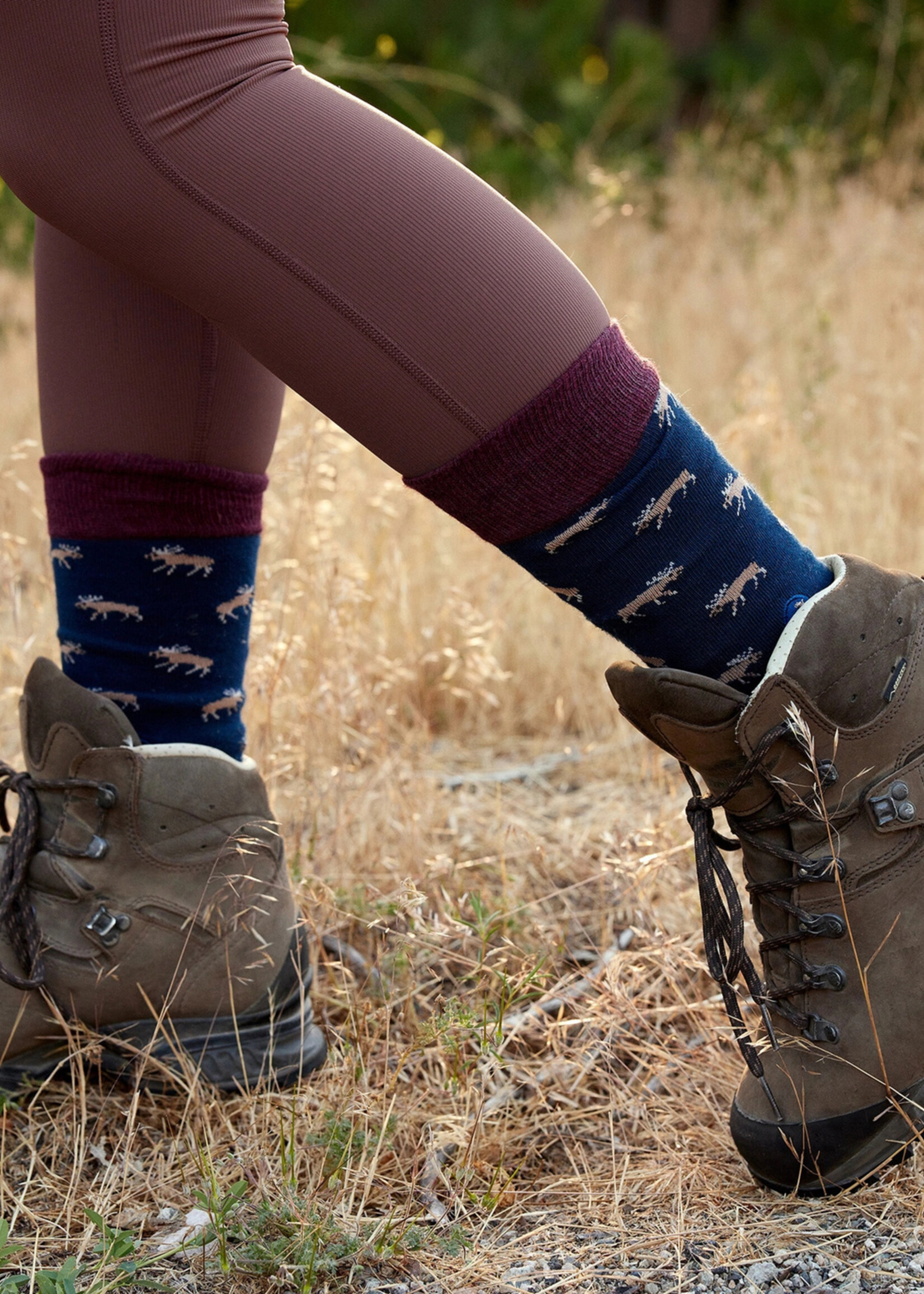 Conscious Step Women's Socks That Protect Moose