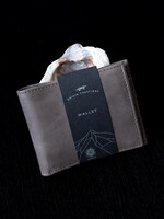 Twin Engine Leather Bi-Fold Wallet - Mocha