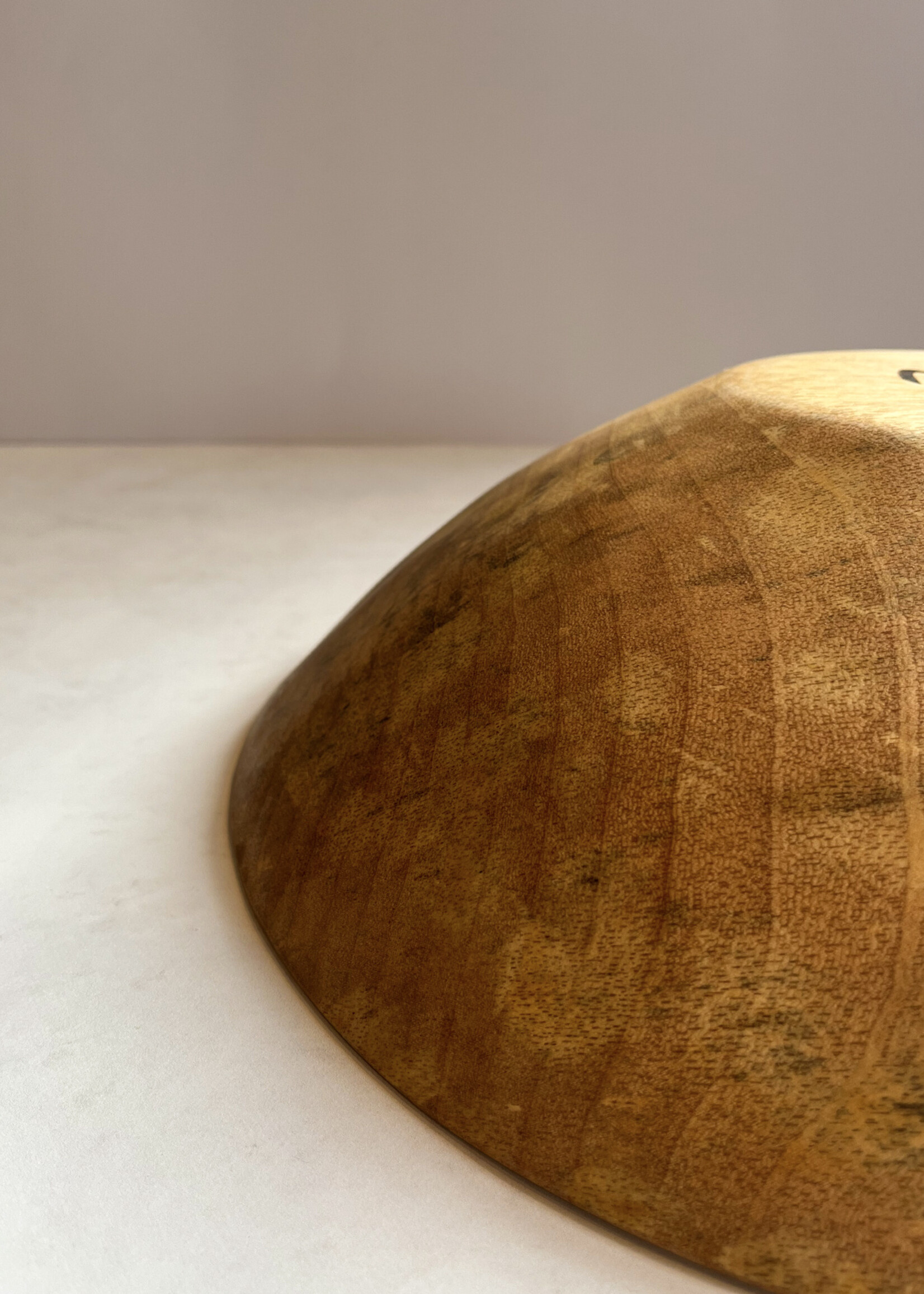 Sobremesa 14-Inch Higuerilla Wood Bowl