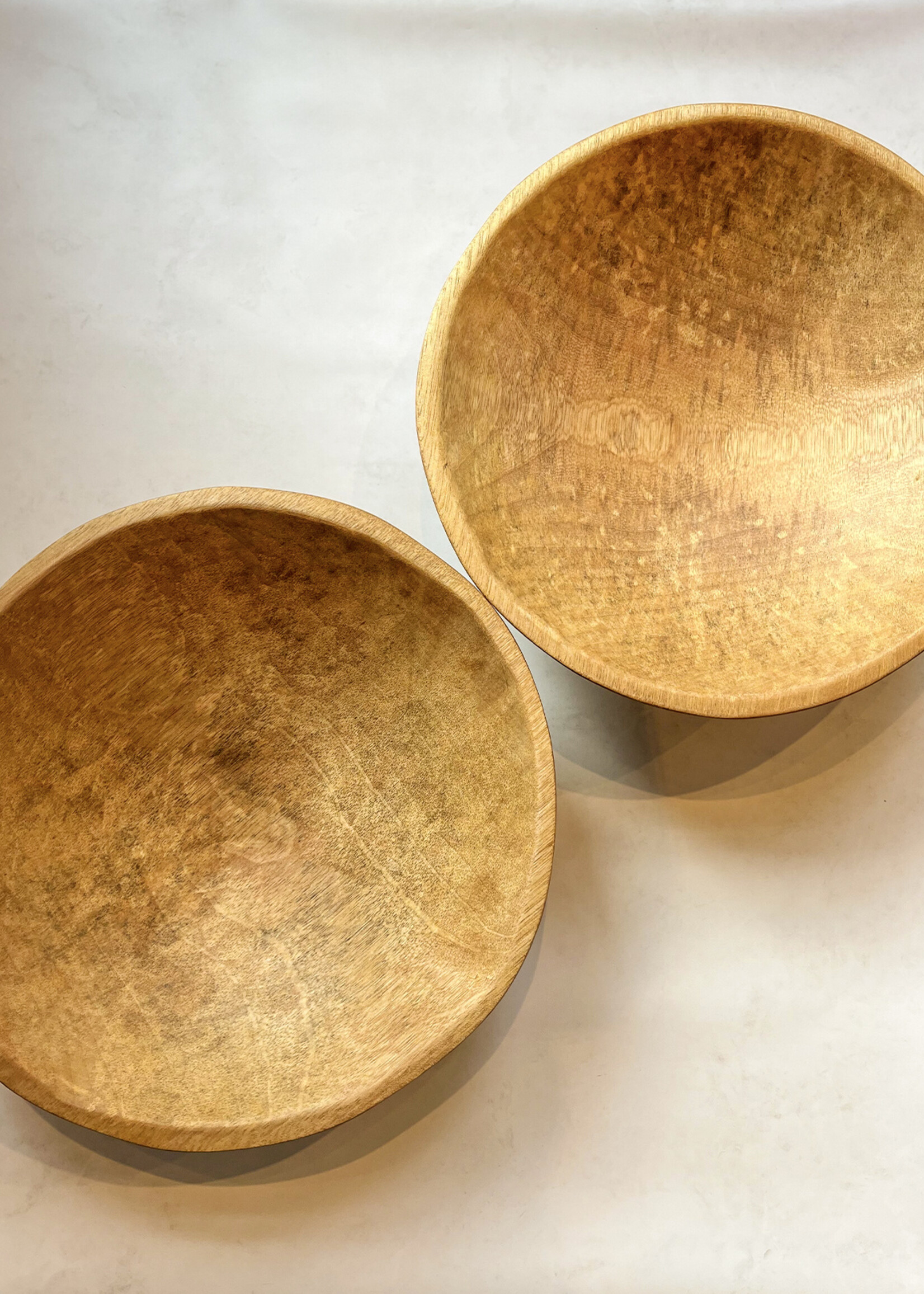 Sobremesa 14-Inch Higuerilla Wood Bowl