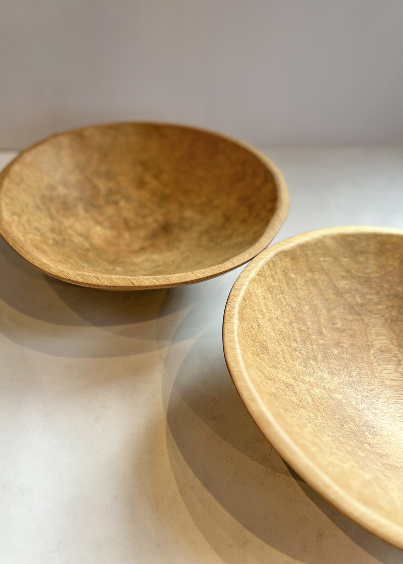 Sobremesa 14-Inch Higuerilla Wood Bowl