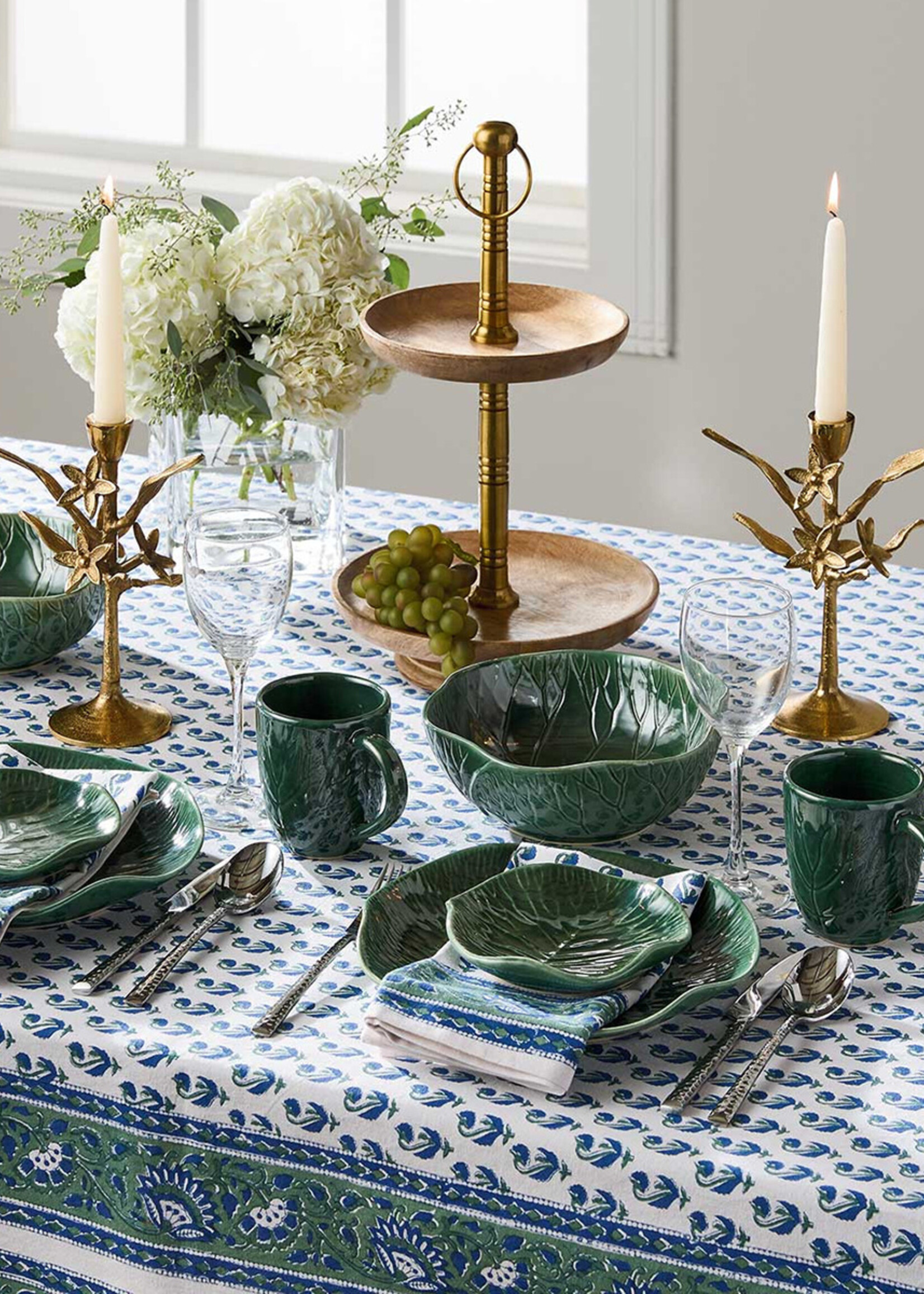 SERRV Lotus Leaf Serving Bowl