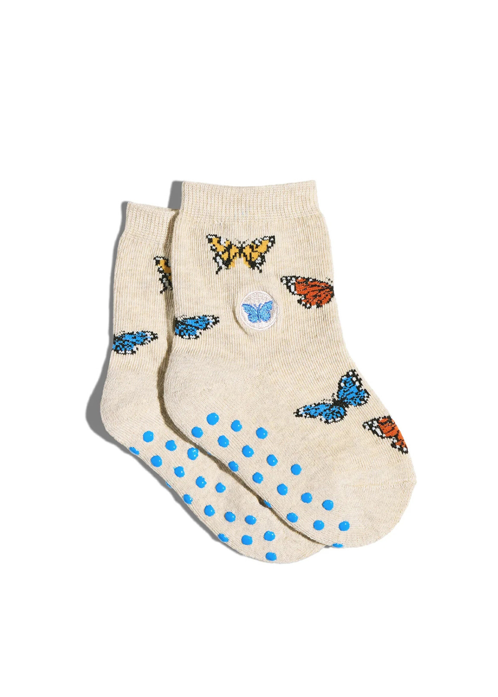 Conscious Step Kid's Butterfly Socks - Toddler