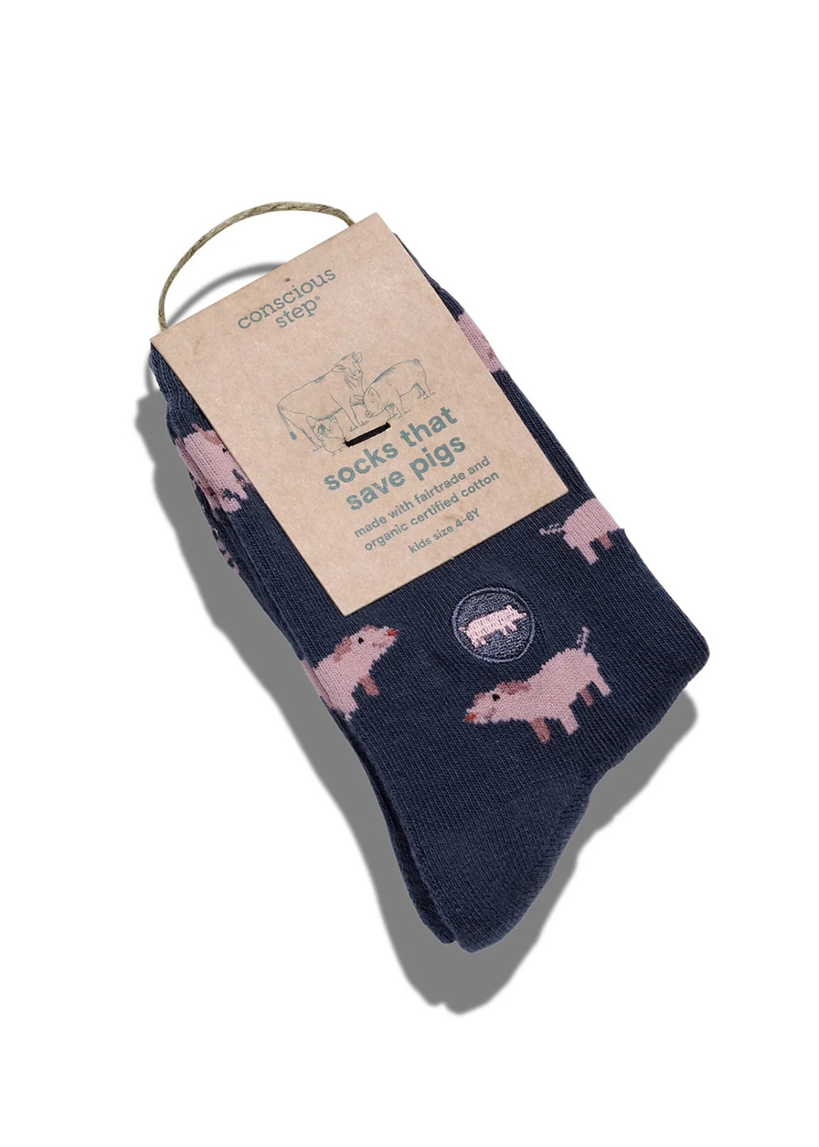 Conscious Step Kid's Pig Socks - Preschool