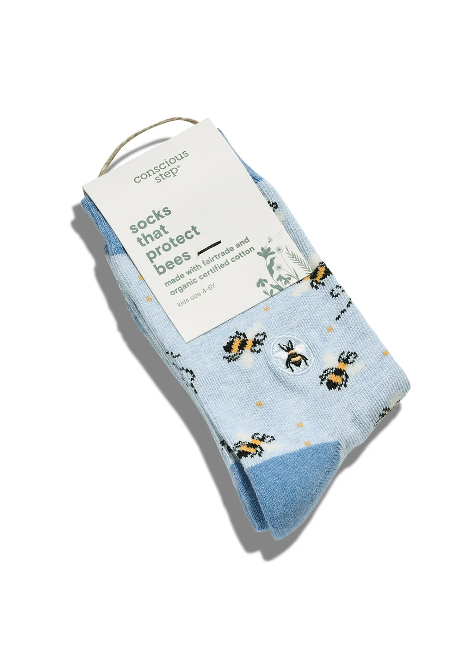 Conscious Step Kid's Bee Socks - Preschool