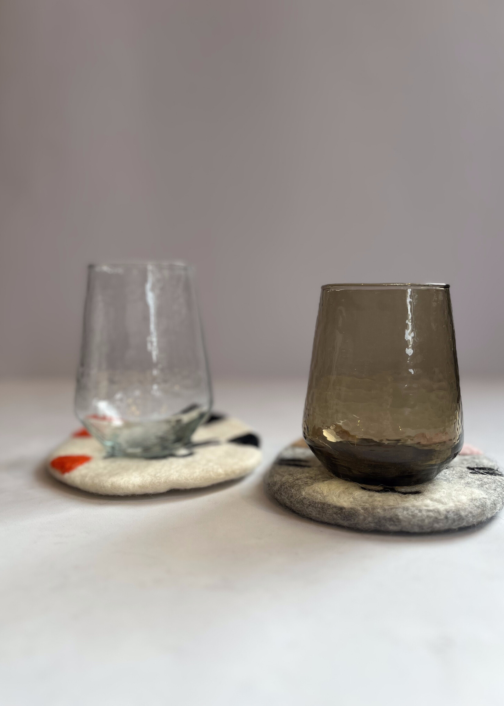 Ganesh Himal Felt Cat Coasters Set