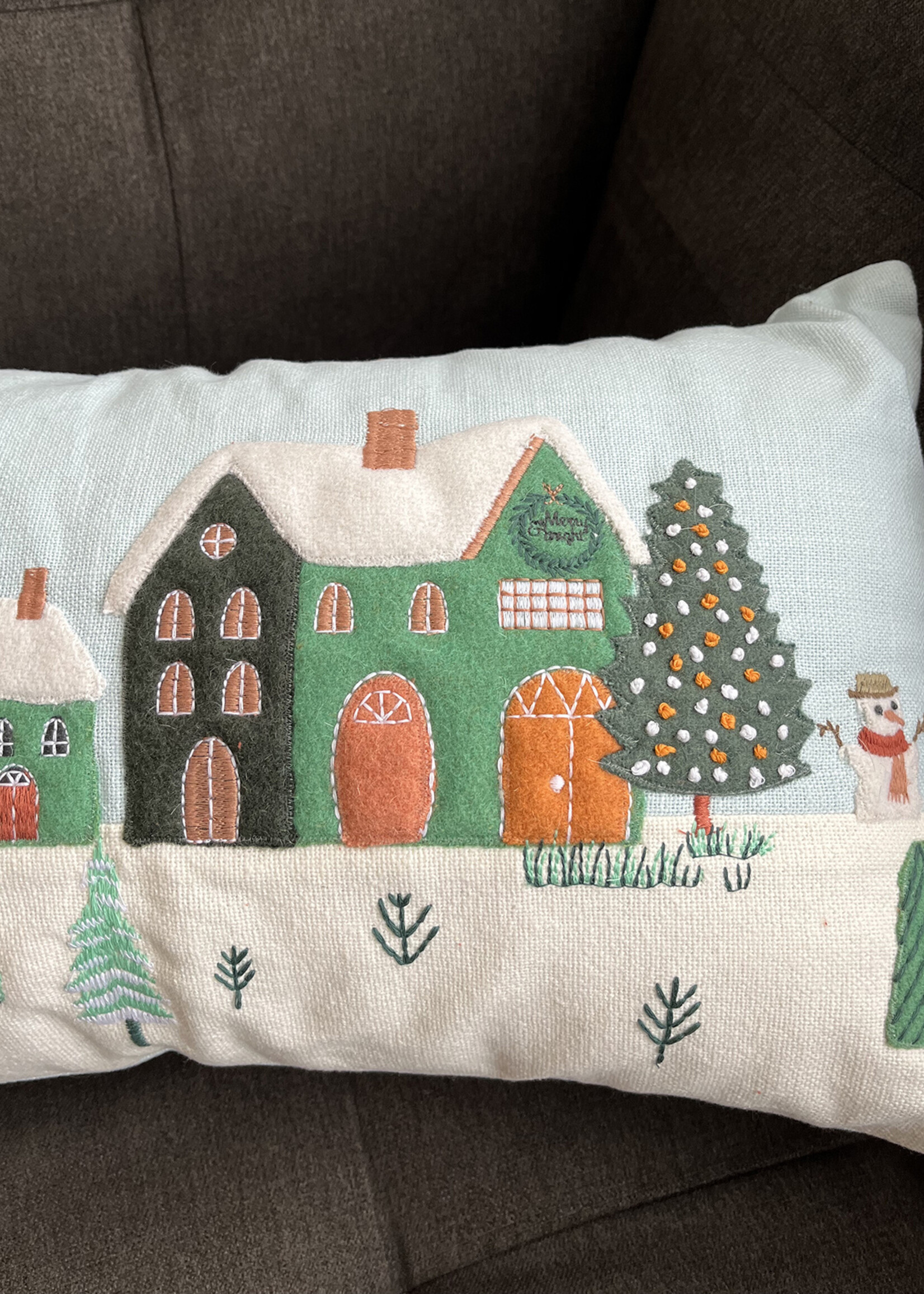 Natural Habitat FINAL SALE - Winter Fest Throw Pillow