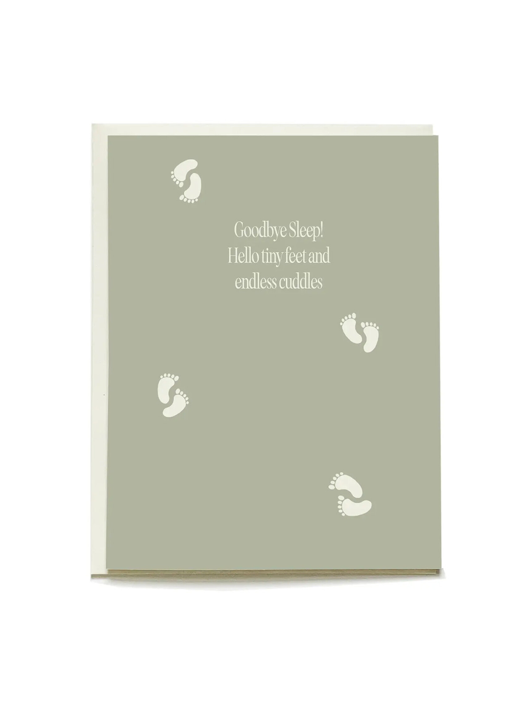 Pen + Pillar Tiny Baby Feet Card