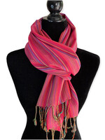 Striped Handwoven Scarf