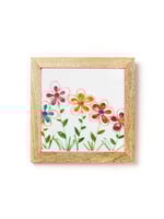 Matr Boomie Bimala Frame for Quilling Card - Light Stain (6" x 6")