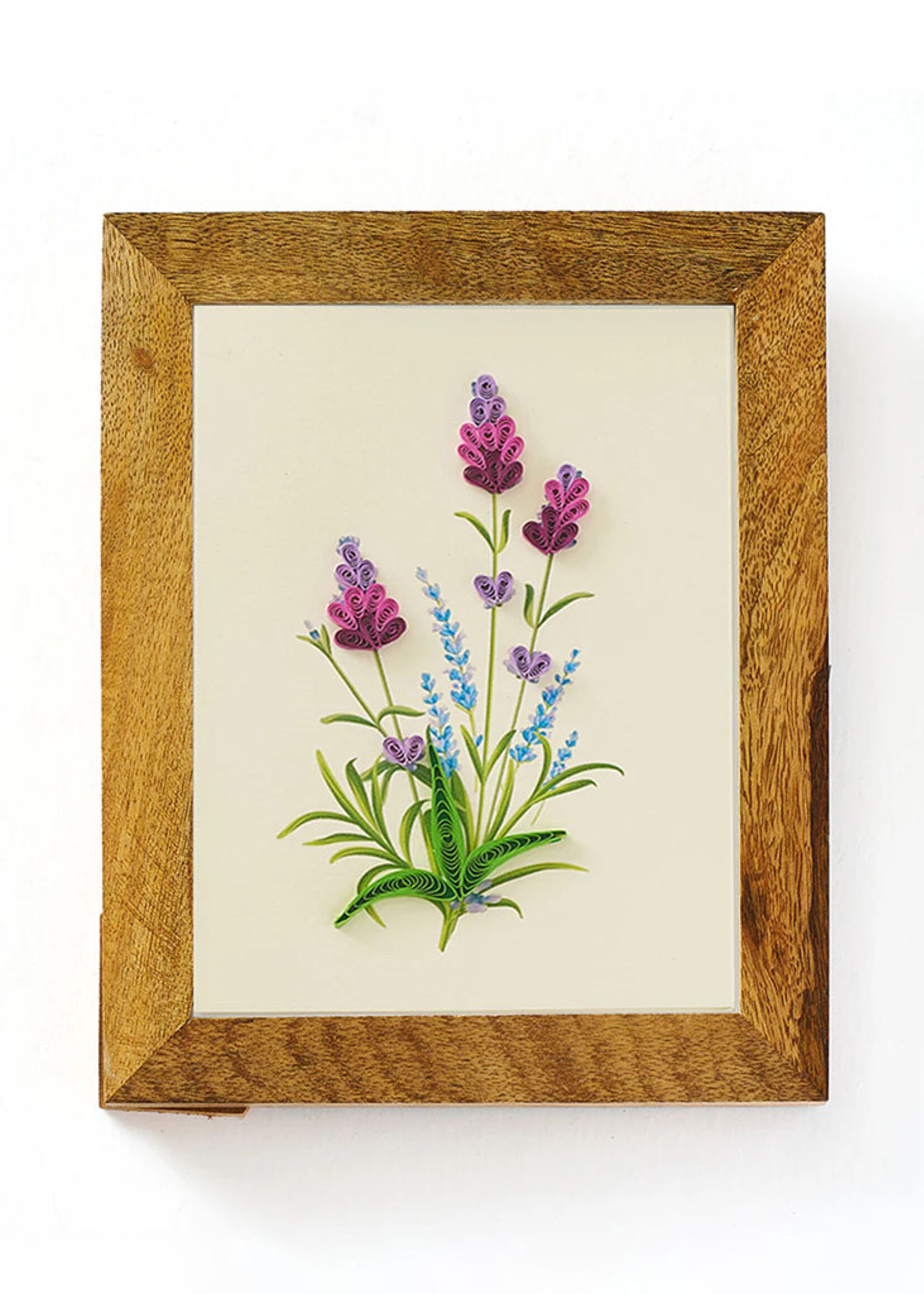 Matr Boomie Bimala Frame for Quilling Card - Light Stain (5.5" x 7")