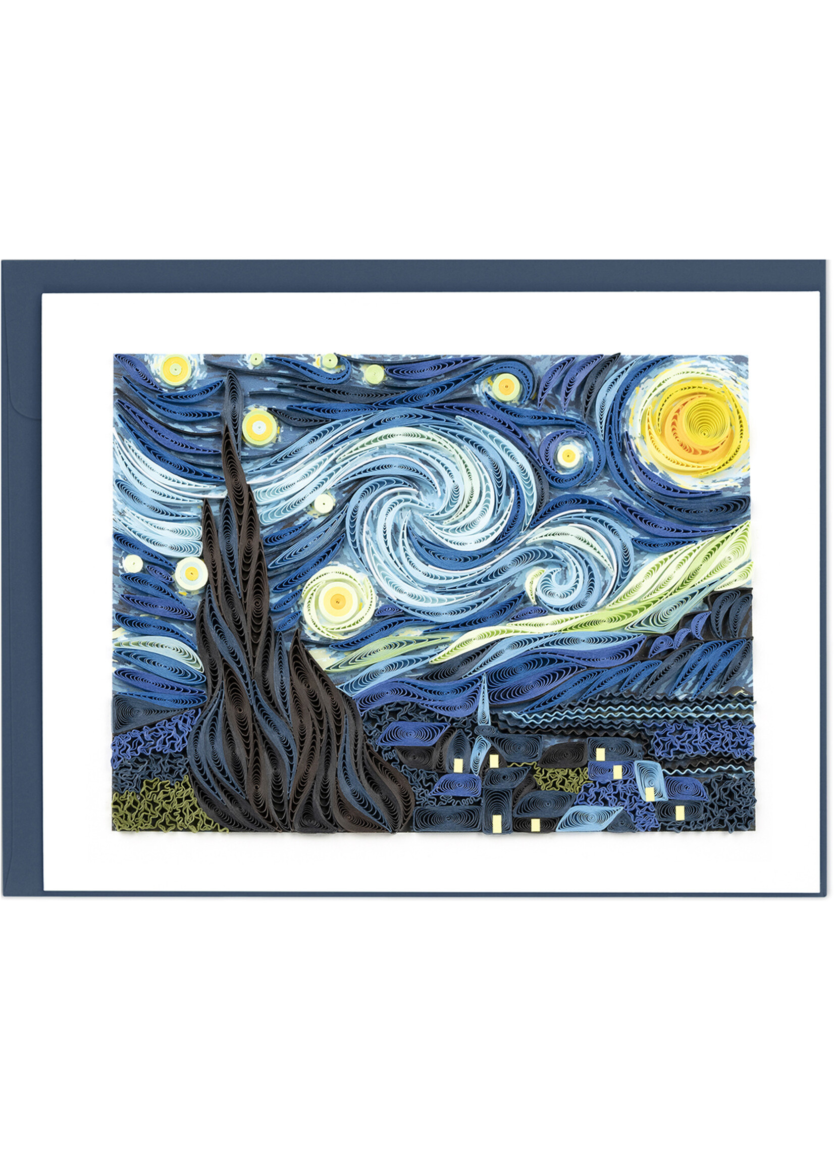 Quilling Cards Starry Night - Artist Series Quilling Card
