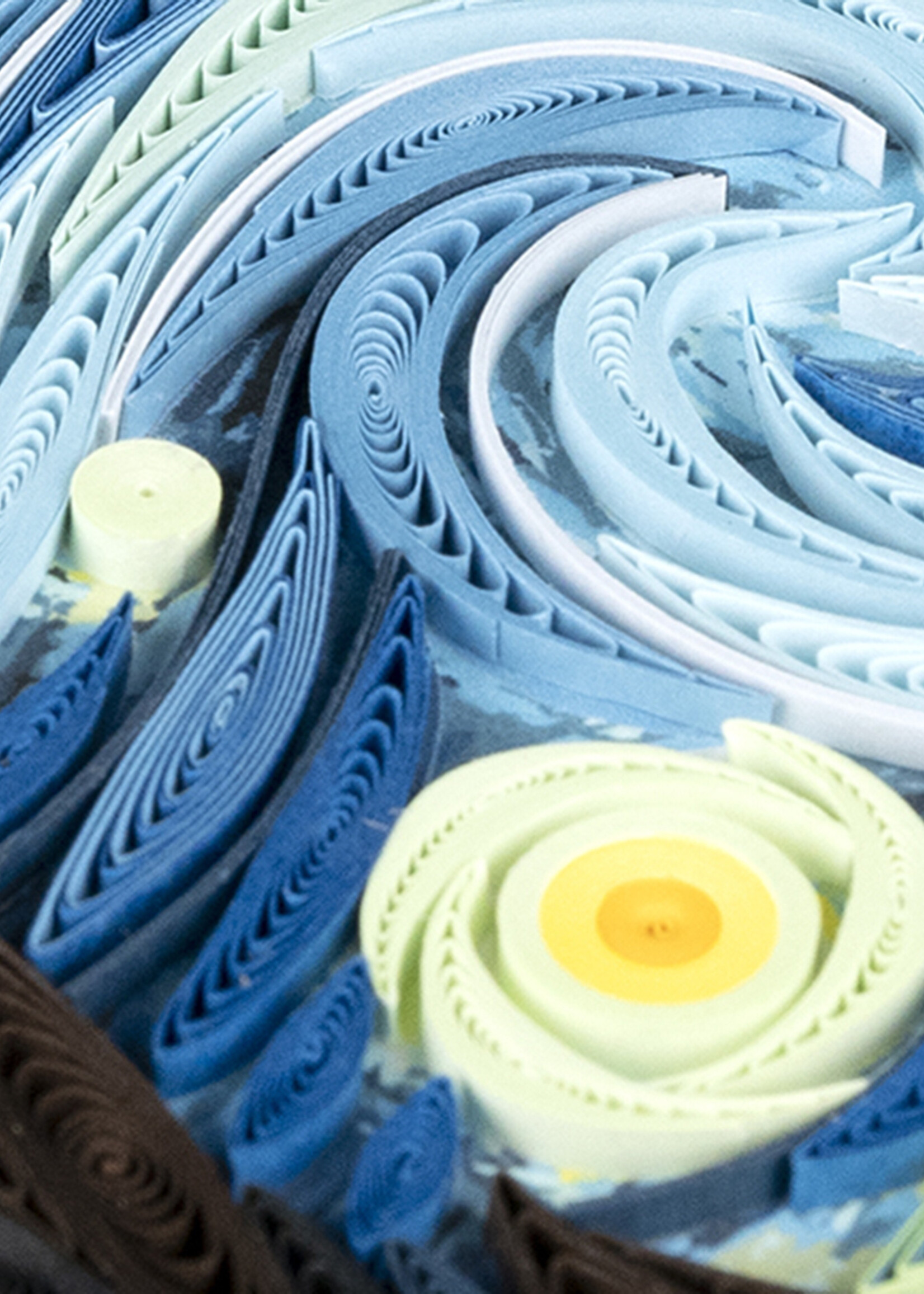 Quilling Cards Starry Night - Artist Series Quilling Card