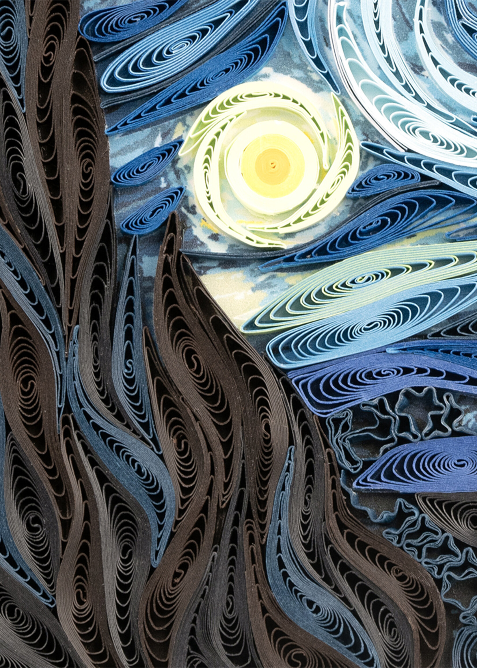 Quilling Cards Starry Night - Artist Series Quilling Card