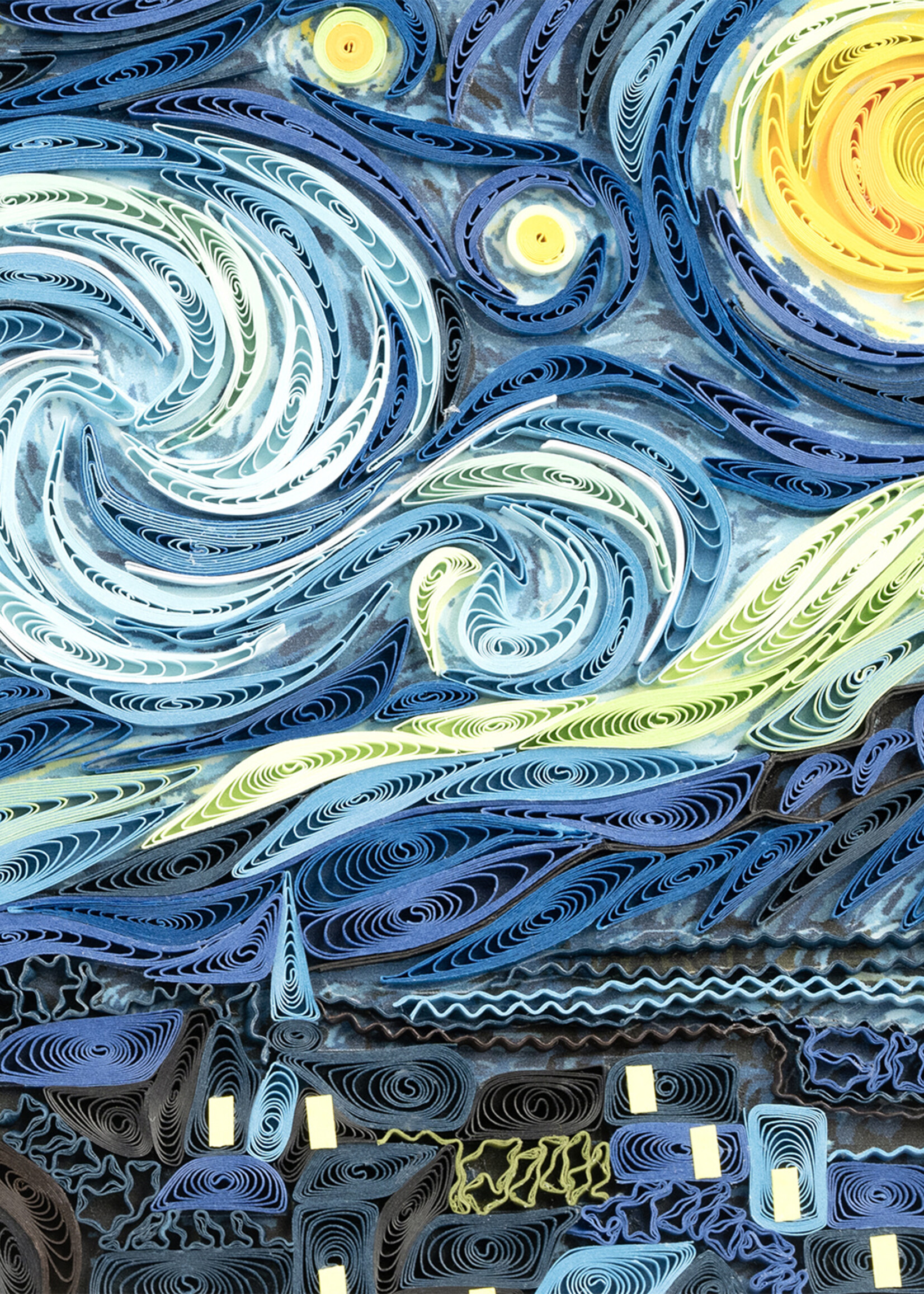 Quilling Cards Starry Night - Artist Series Quilling Card