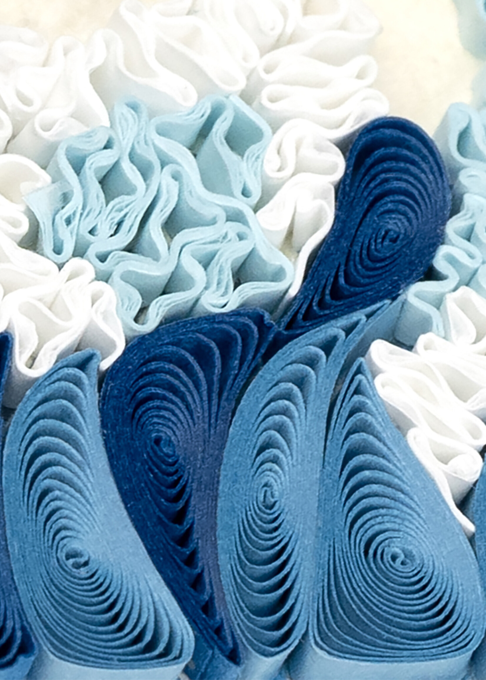 Quilling Cards The Great Wave Off Kanagawa - Artist Series Quilling Card