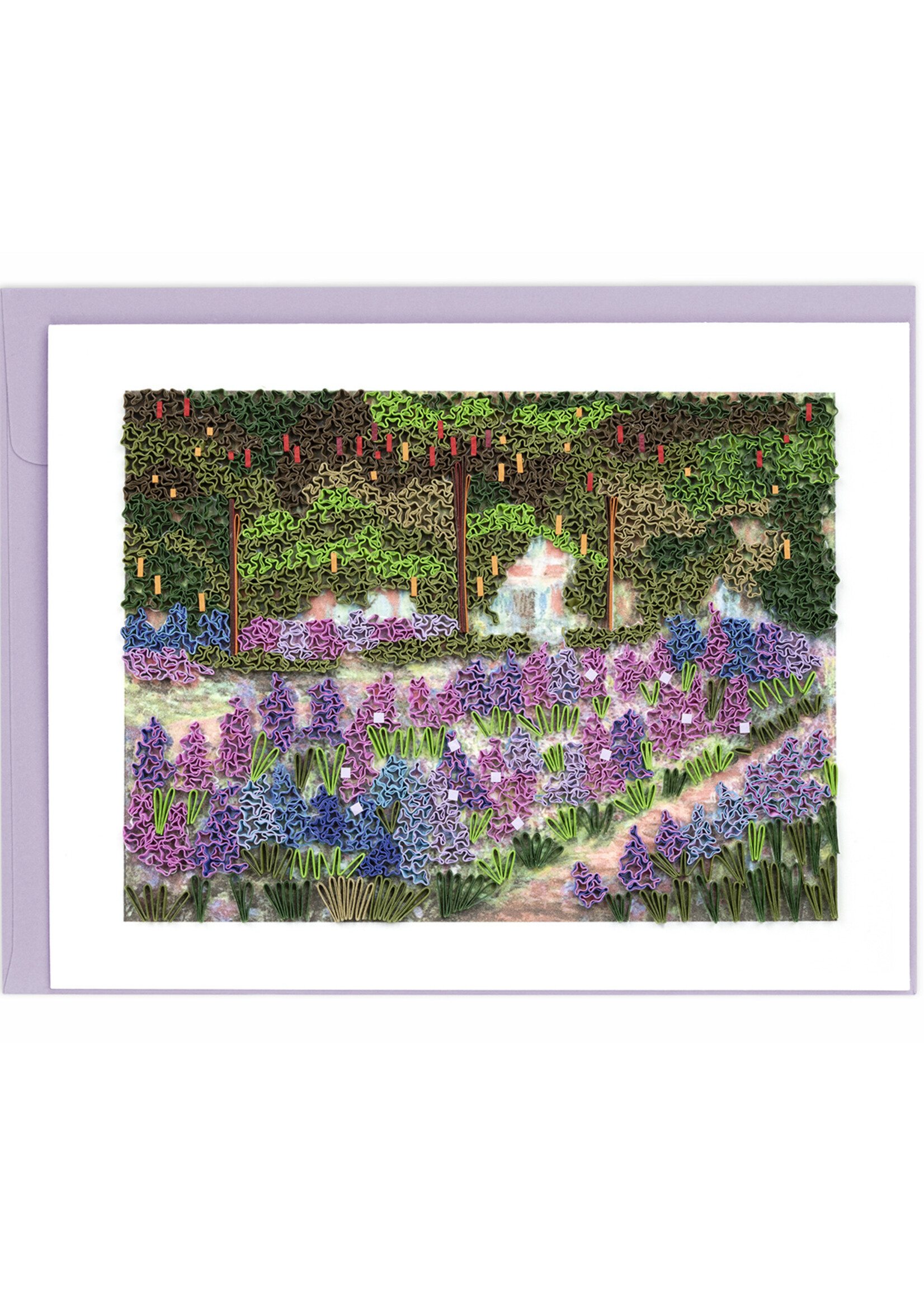 Quilling Cards Garden at Giverny - Artist Series Quilling Card