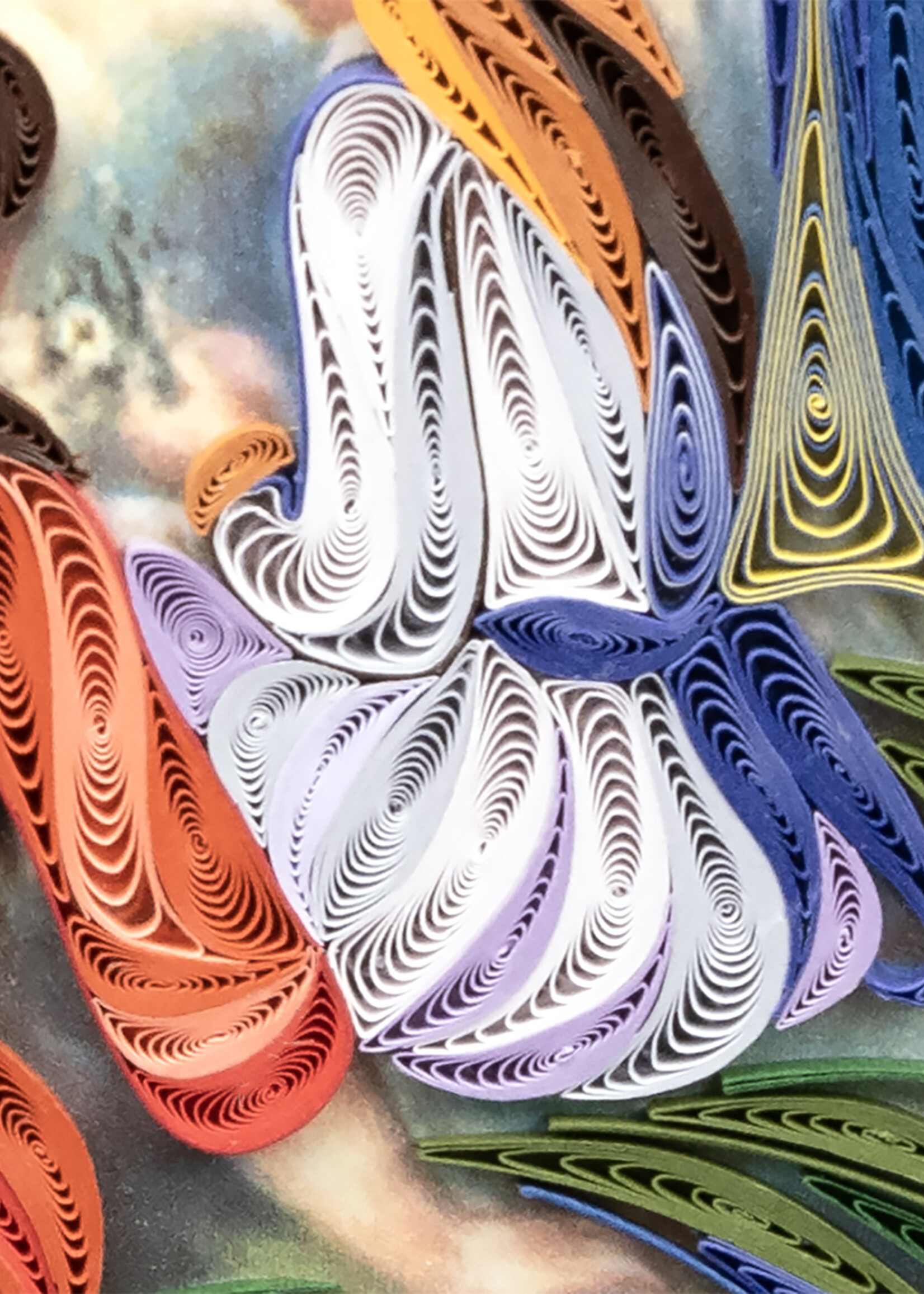 Quilling Cards FINAL SALE - In The Meadow - Artist Series Quilling Card