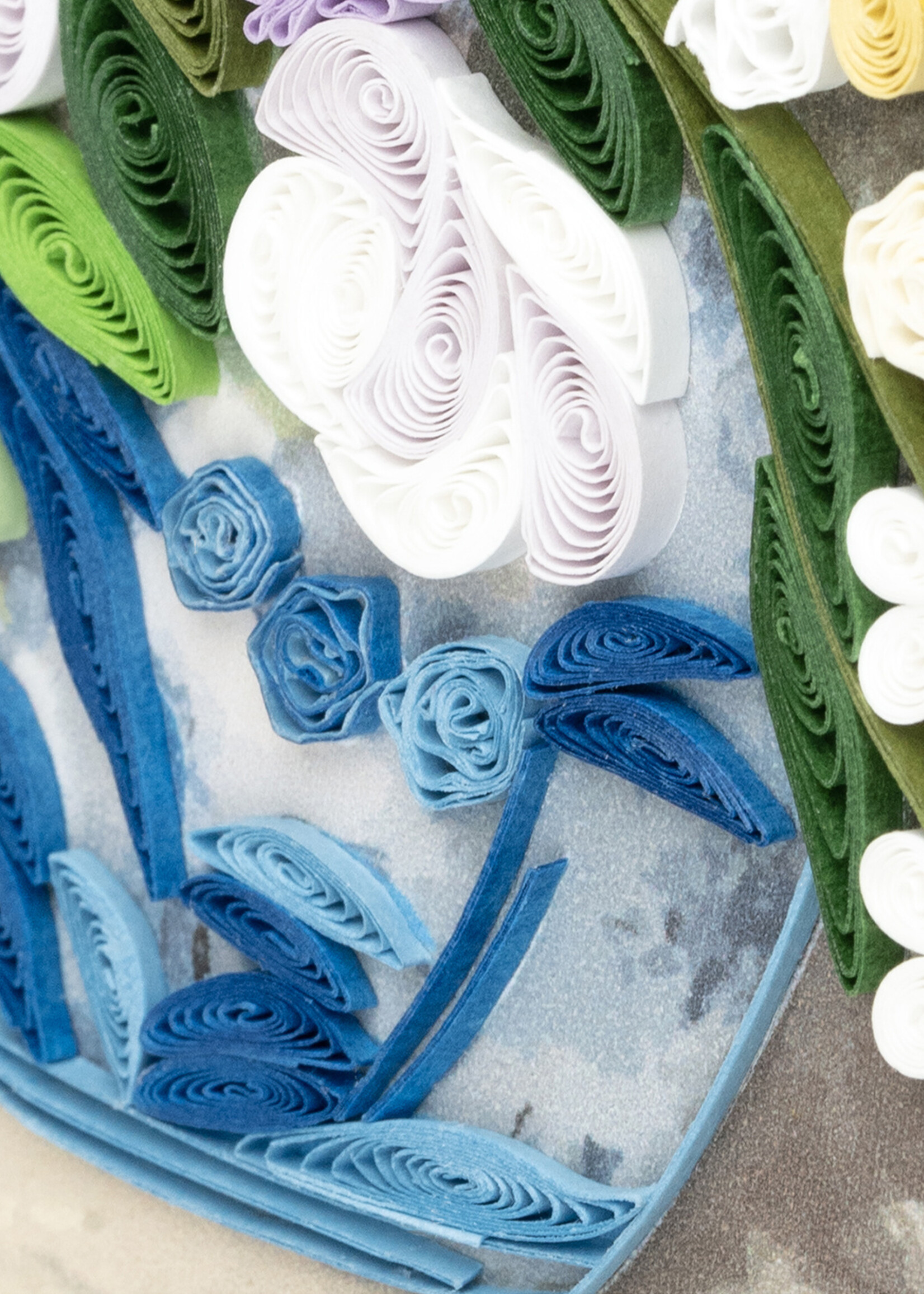 Quilling Cards Spring Bouquet - Artist Series Quilling Card