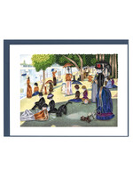 Quilling Cards A Sunday Afternoon on the Island of La Grande Jatte - Artist Series Card